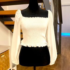 Blouse with Fitted Bodice